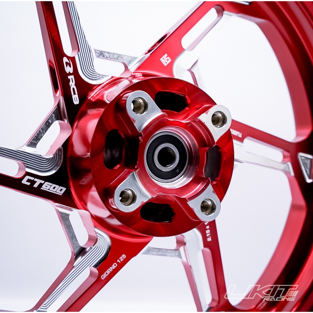 ล้อ RCB CT600 งาน CNC สำหรับ Giorno ตรงรุ่นไม่ต้องแปลง (ไม่รวมจุ๊บลม) ราคา ถูกที่สุด ดีลบีเคเค แกลเลอรีภาพที่ 2