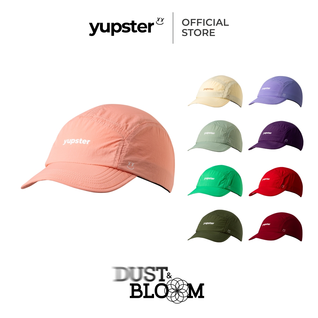YUPSTER หมวกวิ่ง Duckbill Cap รุ่น Dust & Bloom Size 56 Cm ระบายอากาศดี กันแดด หมวกวิ่ง หมวกเทรล