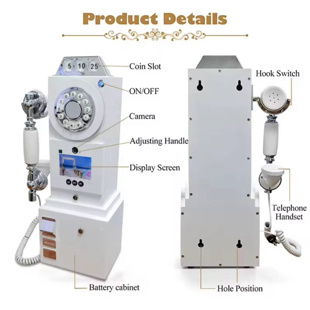 [In Stock พร้อมจัดส่ง] Video Guestbook รุ่น Classic สีขาว