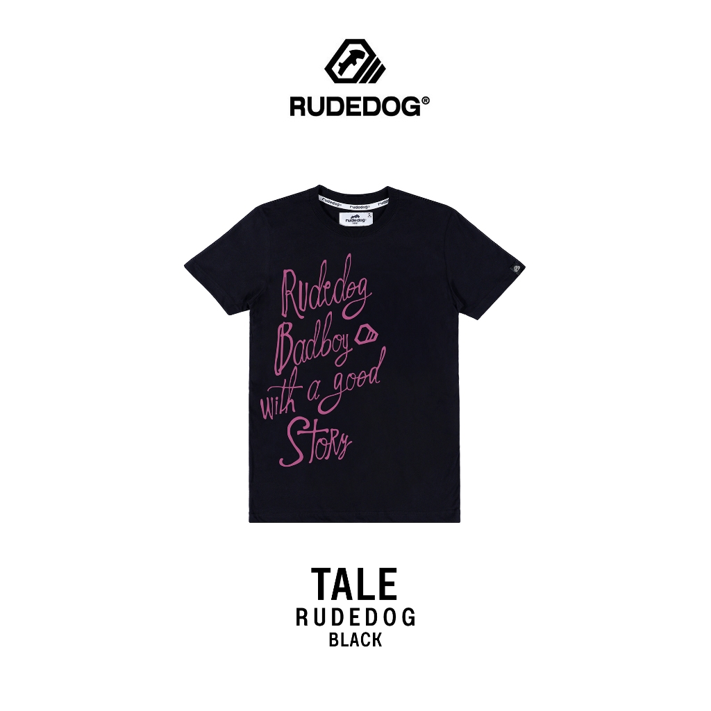 เสื้อยืด แบรนด์ RUDEDOG นุ่มตัวท็อป รุ่น TALE