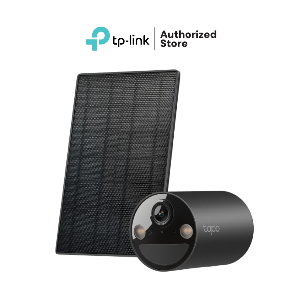 TAPO กล้องวงจรปิดแบตเตอรี่ 3 ล้านพิกเซล รุ่น Tapo C411 KIT(มีแผงโซล่าเซล) เลือกหน่วยความจำได้
