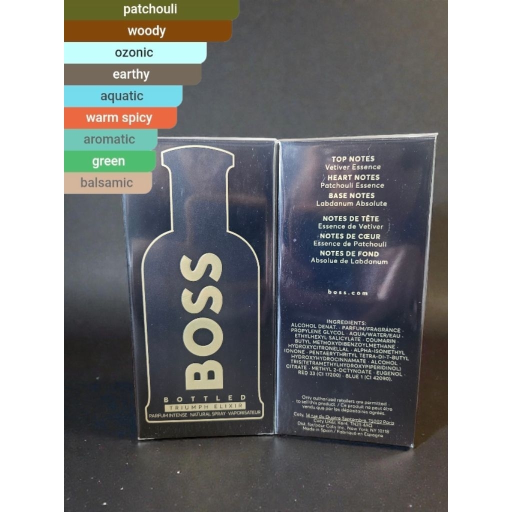 แท้💯Hugo Boss Bottled Triumph Elixir 100ml