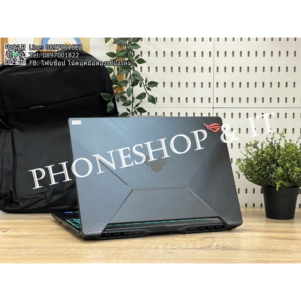 ASUS TUF GAMING F15 FX506HF-HN014W (RAM 16 RTX 2050) ราคา 19,900 บาท