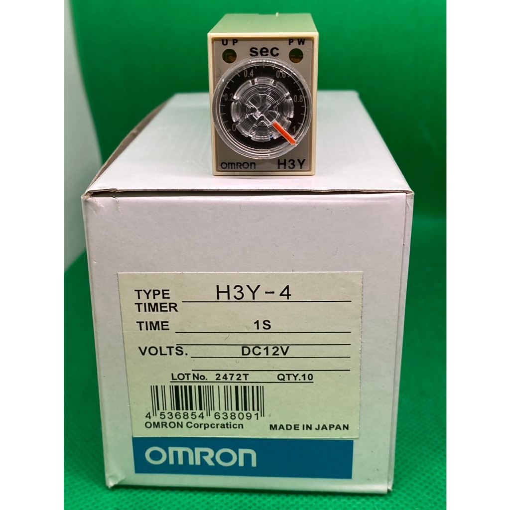H3Y-4 1S/5S/5M/10S/10M/30S/30M/60S/60M - 12VDC/24VDC/AC220V/AC24V ทามเมอร์รีเลย์