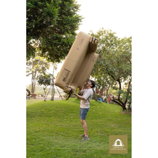 โซฟาลม โซฟาพกพา เติมลมอัตโนมัติ โซฟาแคมป์ Air Sofa/