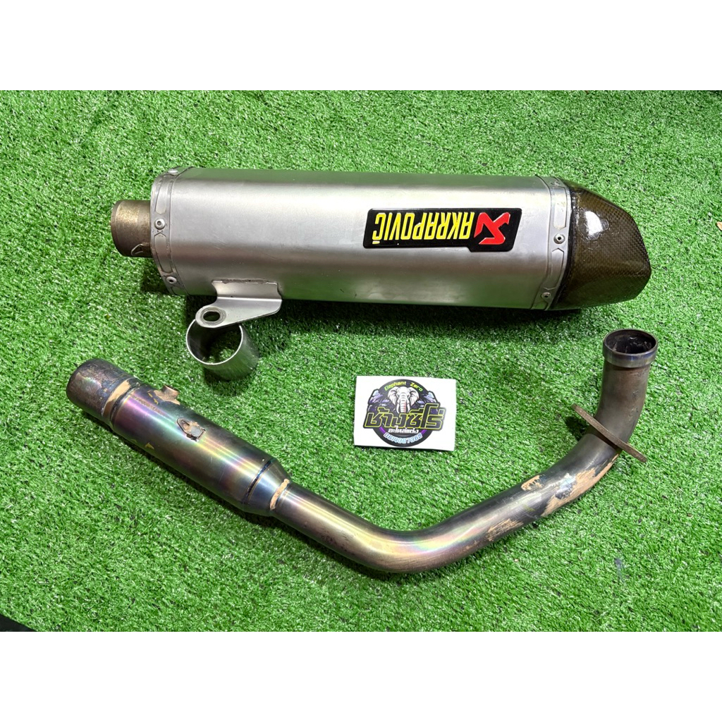 AKRAPOVIC (มือ2) สำหรับใส่FORZA350/ADV350.