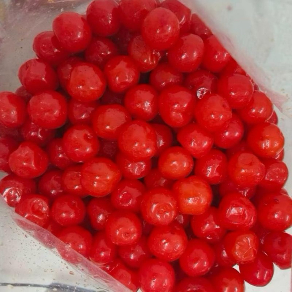 เชอร์รี่แดงแช่อิ่ม 5 กิโลกรัม (หวานกรอบอร่อย)