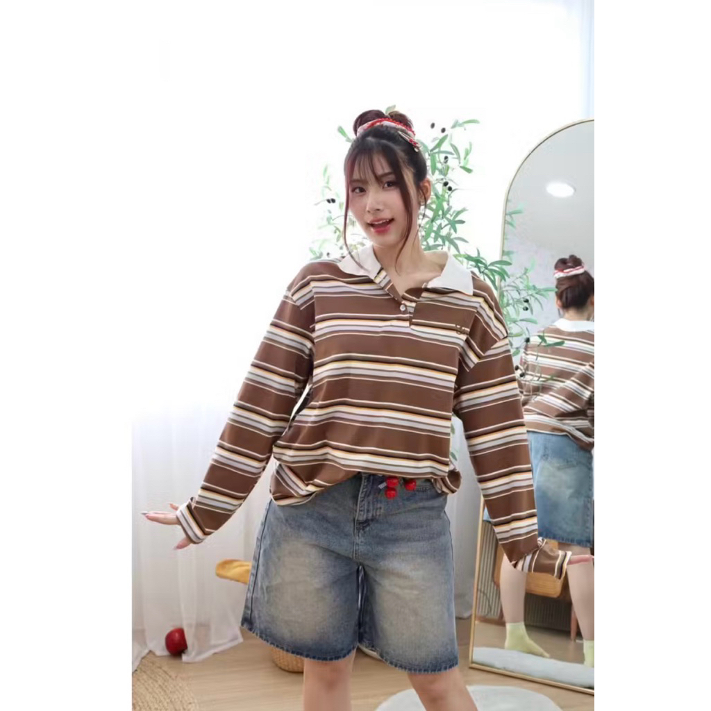 เสื้อเชิ้ตแบรนด์Jarinya ส่งต่อ