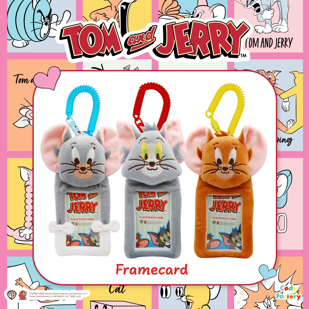 Keychain Frame Card (Tom and Jerry)