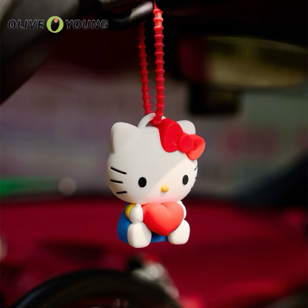 Olive Young Ohscent น้ำหอมแขวนในรถ ตู้เสื้อผ้า Kitty Pochacco +1 รีฟิล *มี2กลิ่น