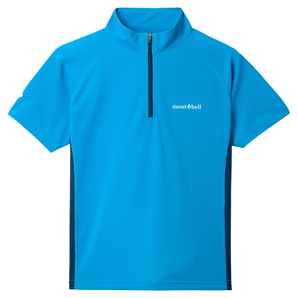 เสื้อเชิ้ตแขนสั้นเด็ก กันยูวีและระบายอากาศได้ดี รุ่น 1114645 Cool Short Sleeve Zip Shirt Kid's 140-160