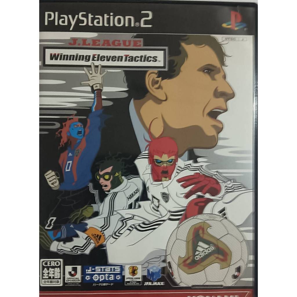 แผ่นแท้ DVD Play Station 2 J.LEAGUE WINNING ELEVEN TACTICS