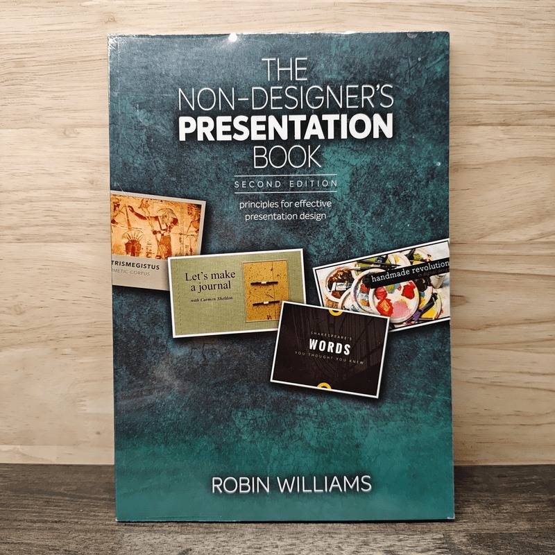 ⭐The Non-Designer's Presentation Book - Robin Williams 🏷️1169392