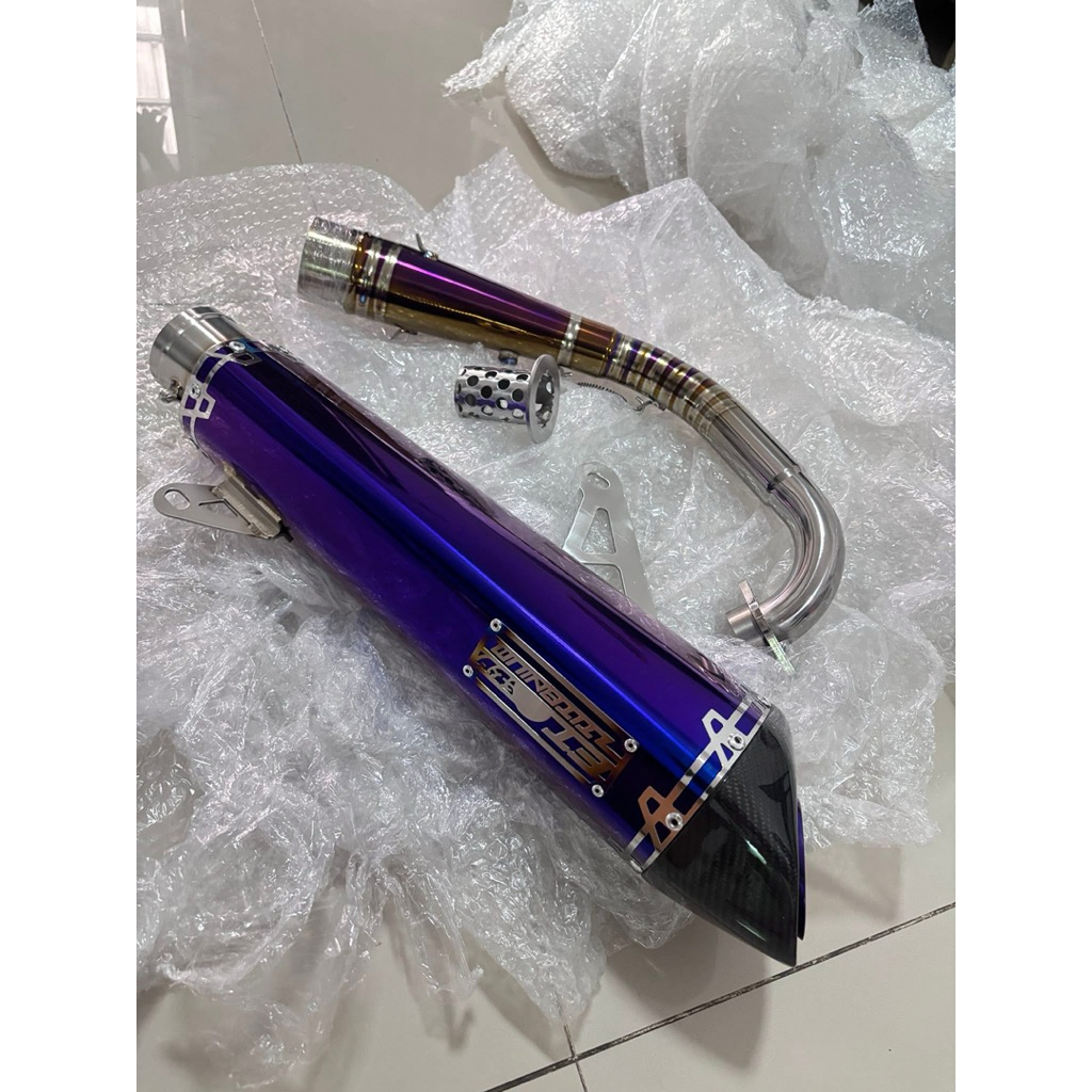 ท่อแต่ง FT Titanium สำหรับ xmax ปี 2021-2025