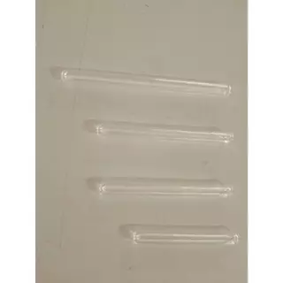 หลอดหยด ปลาย ยูเชฟ สำหรับหยอดสีผสมอาหาร หยอดสารในห้องวิทยาศาสตร์(ไม่มีจุก)