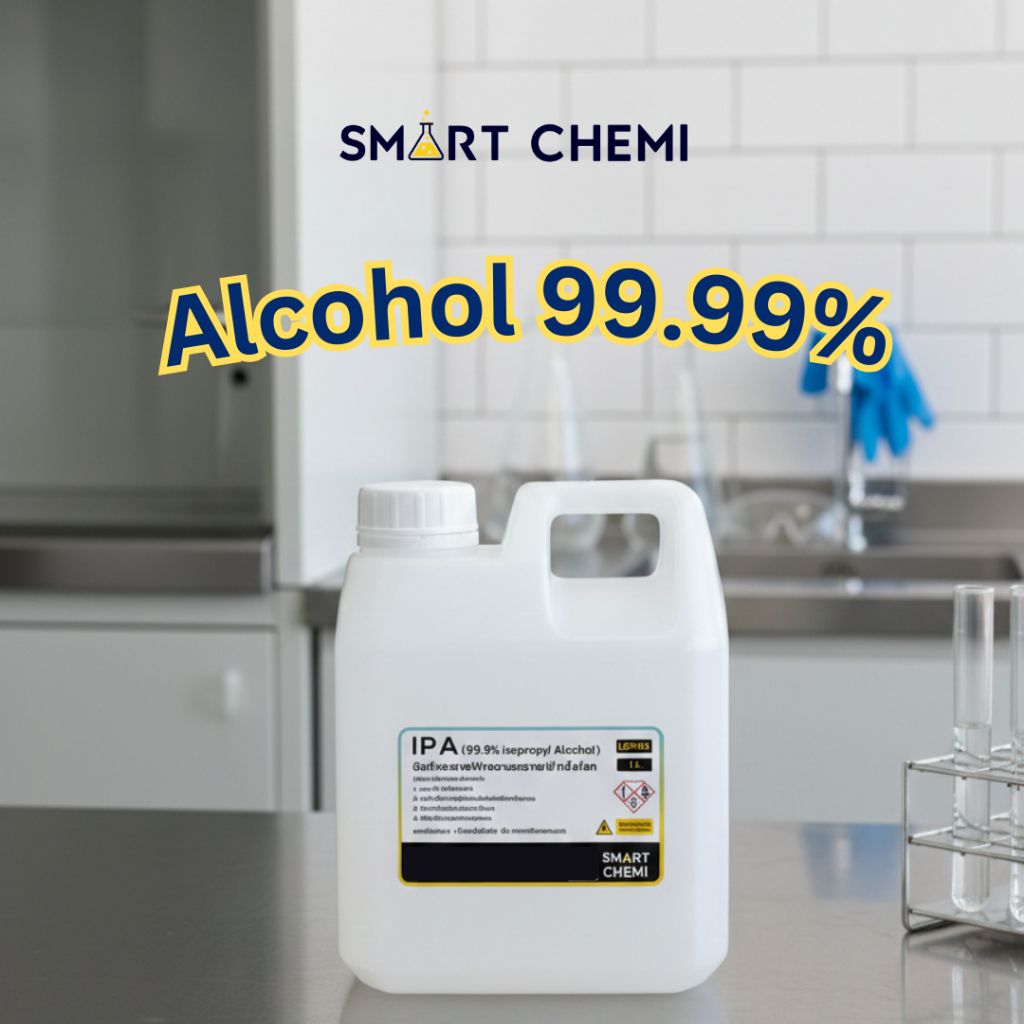 Isopropyl Alcohol (IPA) 99% - บริสุทธิ์สูง สำหรับล้างแผงวงจร, เช็ดคราบน้ำมัน, ผสมน้ำยาทำความสะอาด ผสมน้ำยาทำความสะอาด