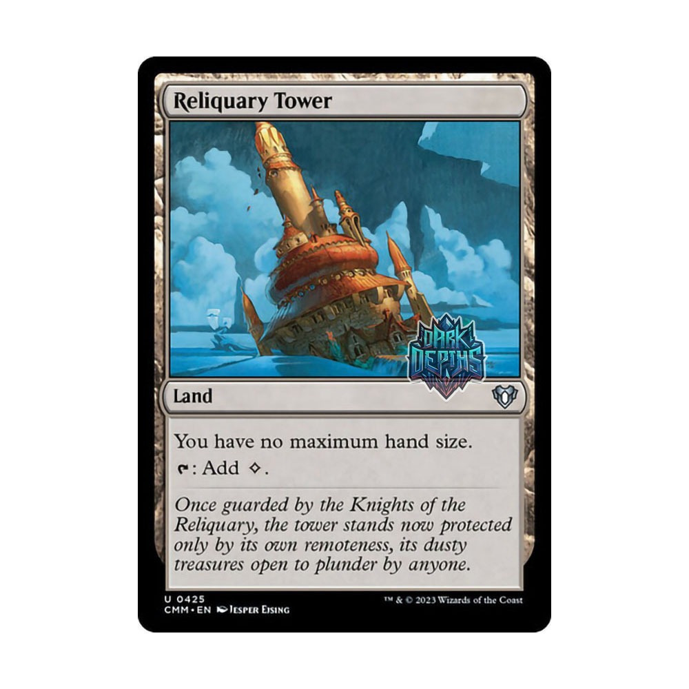 [MTG] Reliquary Tower [CMM] [LAND] [U] – Magic the Gathering SINGLES ราคา ถูกที่สุด ดีลบีเคเค