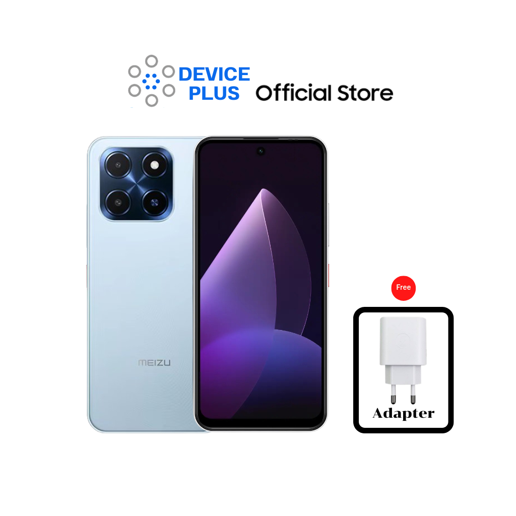 MEIZU Mblu 22 (3/64) Free Adapter ประกันศูนย์ไทย 1 ปี [ หน้าจอ6.79 นิ้ว แบต5000mAh ]