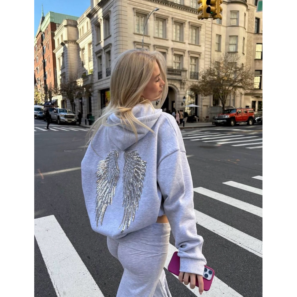 พรีออเดอร์ 🌺 Subdued | Angel Wing Hoodie