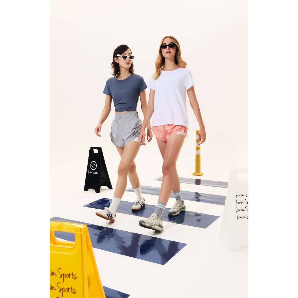 Jenim Sports Relax Tie Shorts กางเกงขาสั้นออกกำลังกาย