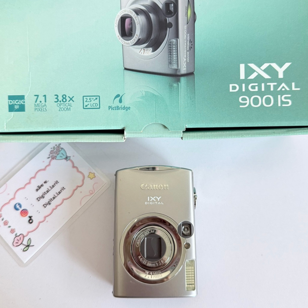canon ixy 900is งานกล่อง (Full box) สภาพสวย