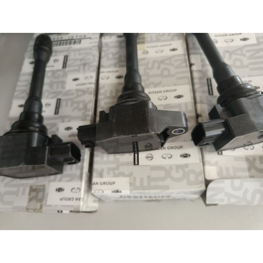 คอยล์จุดระเบิด nissan march สภาพใหม่แท้ศูนย์