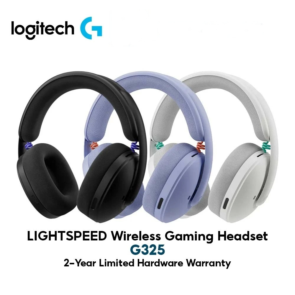 หูฟังเกมมิ่งไร้สาย LOGITECH G325 LIGHTSPEED Wireless Bluetooth Gaming Headset ระบบตัดเสียงรบกวน