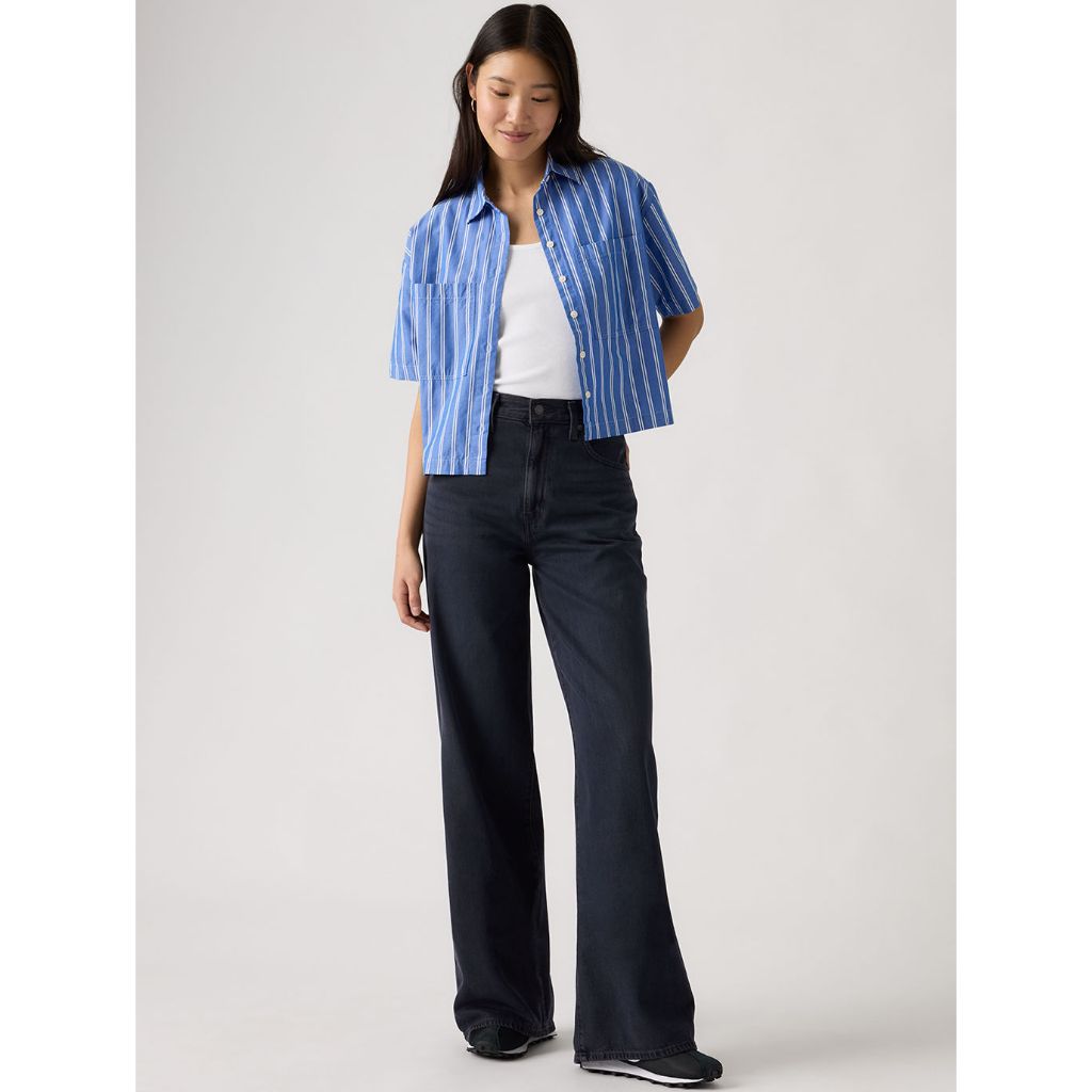 กางเกงยีนส์ผู้หญิง Levi's® Women's Cinch Wide-Leg Jeans