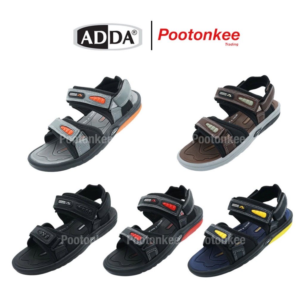 ADDA รุ่น 2N36-W1 / 2N36-M1 รองเท้ารัดส้น รองเท้าสำหรับผู้ชายและผู้หญิง ไซส์ 4-11