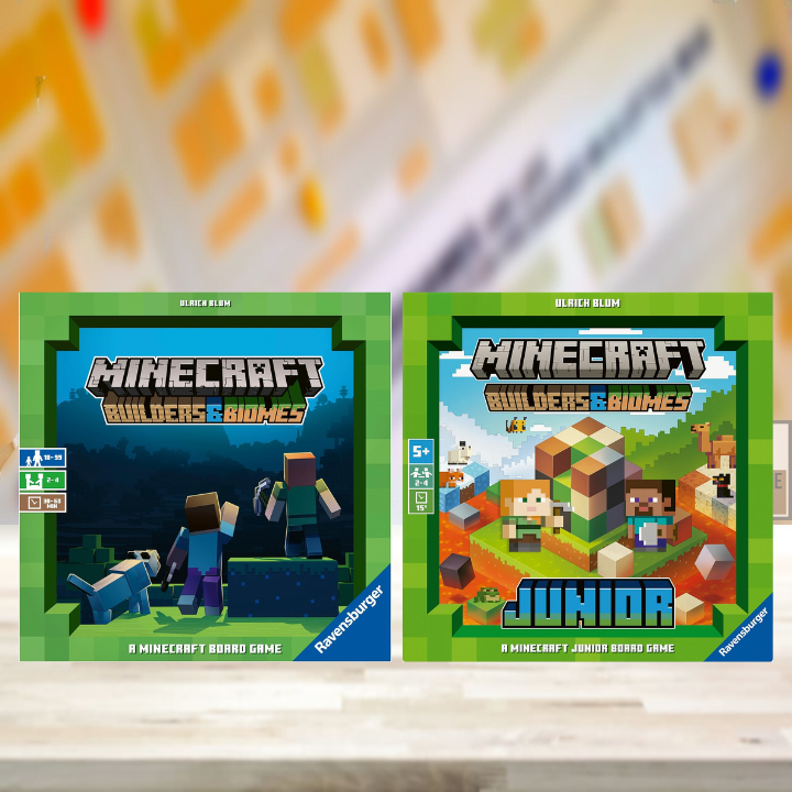 Minecraft: Builders & Biomes board game / Minecraft Junior Ravensburger [-Boardgame ลิขสิทธิ์แท้-]