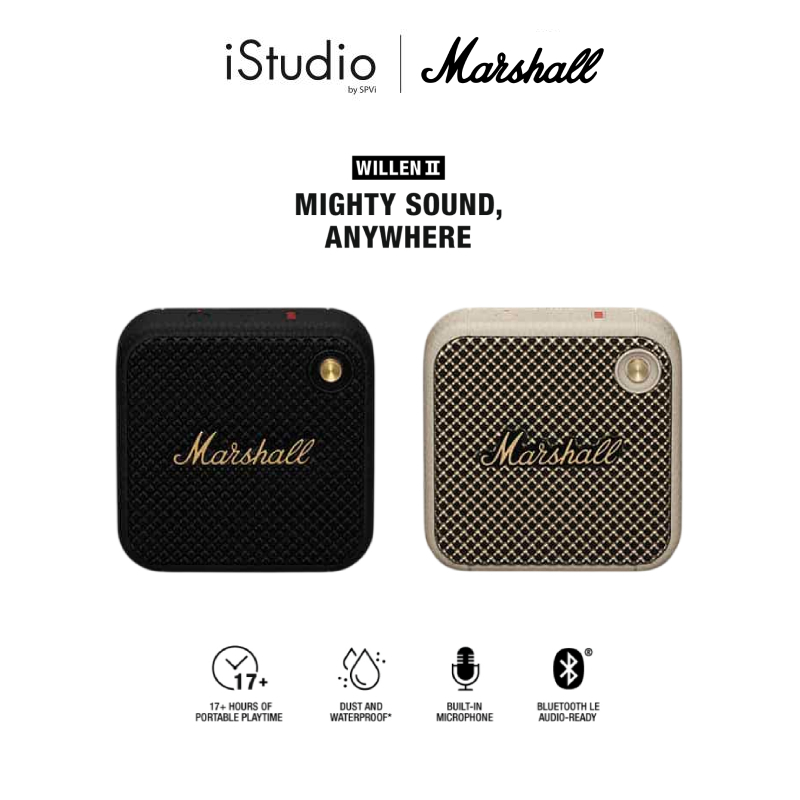 MARSHALL WILLEN II BLUETOOTH SPEAKER ลำโพงมาร์แชล WILLEN รุ่น 2