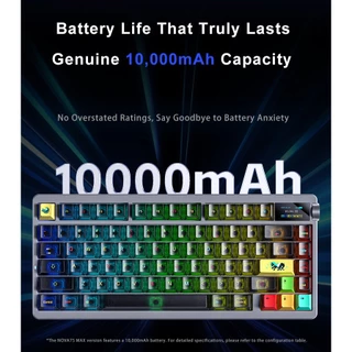 คีย์บอร์ดไร้สาย - AULA NOVA75 - Display Gasket Mechanical Keyboard คีย์ไทย รับประกัน 2 ปี