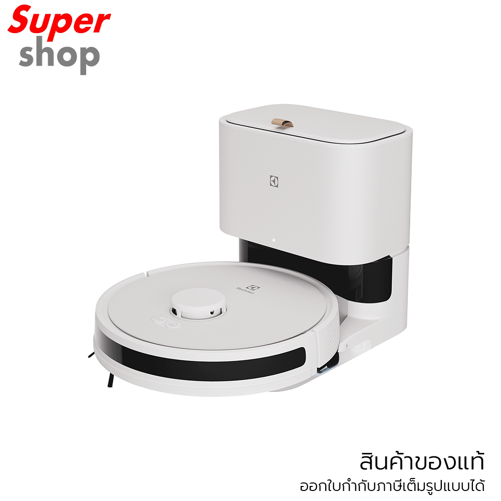 Electrolux เครื่องดูดฝุ่นหุ่นยนต์ พร้อมแท่นเก็บฝุ่น UltimateHome 700 รุ่น EFR71222DS