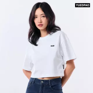 Yuedpao Signature Crop 2026 ผ้าหนาทรงสวย ยับยากไม่ต้องรีด เสื้อครอป โอเวอร์ไซส์ 7 สี