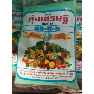 ปุ๋ยเกล็ดทุ่งเศรษฐี 25-5-5 ขนาด ชนิดเกล็ด ชนิดเกล็ดผง