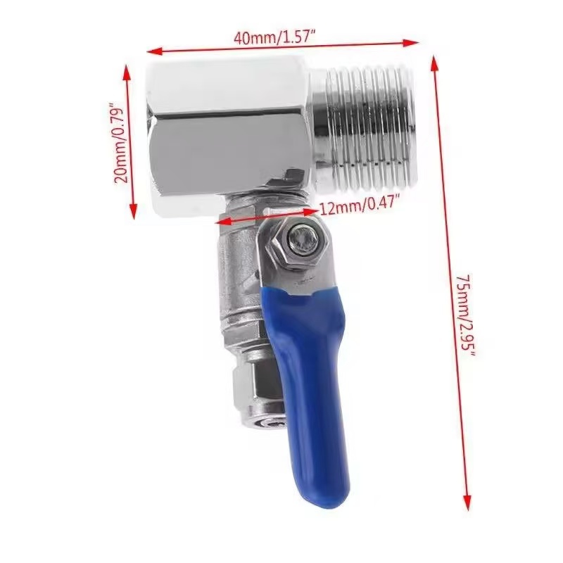 Water filter faucet water filter valve 4 inches per line 2 inches