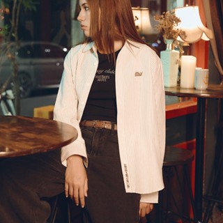 Classy Club - เสื้อเชิ้ต ลายทาง รุ่น Slow Winkle Stripes Shi…