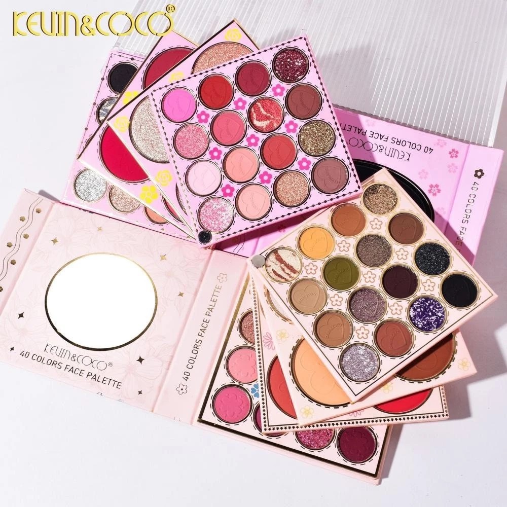 ส่งไว KEVIN&COCO พาเลทแต่งหน้า 40 สี No.KC244560