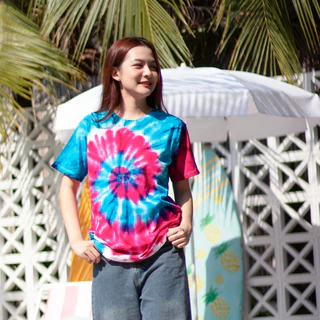 เสื้อมัดย้อมแท้ collectionใหม่ สีสันสดใส ใส่สบาย พร้อมส่ง เนื้อผ้าcotton