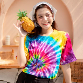 เสื้อมัดย้อมแท้ collectionใหม่ สีสันสดใส ใส่สบาย พร้อมส่ง เนื้อผ้าcotton