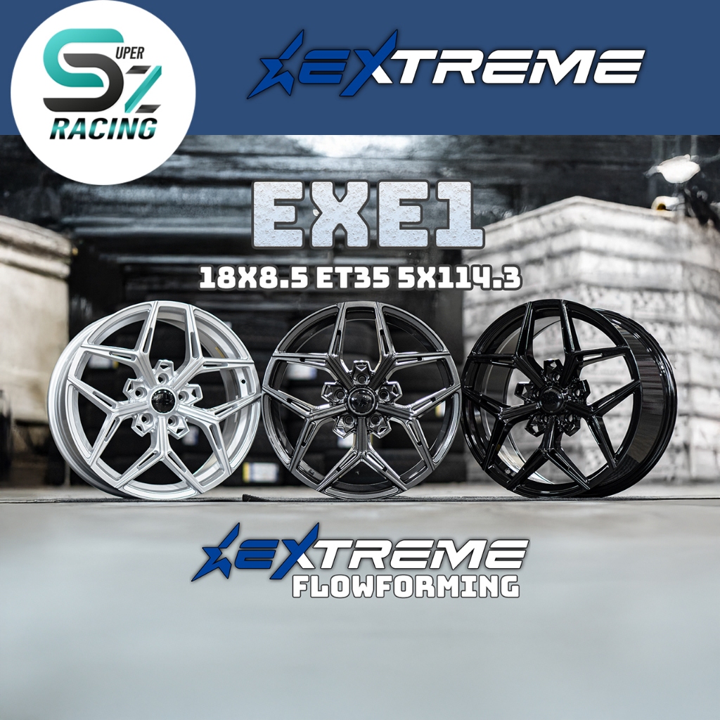 ล้อแม็ก EXE1 ขอบ 18 x 8.5 | 5 รู 5x108 - 114.3 | ค่าย Sevenfifth (เซเว่นฟิฟธ์)