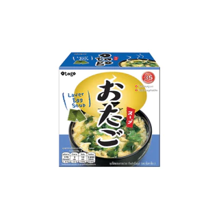 โอทาโกะ ไข่ผสมสาหร่าย สูตรแคลต่ำ รุ่นกล่อง 36 g. / Otago Instant Laver Egg Soup low cal 36g.