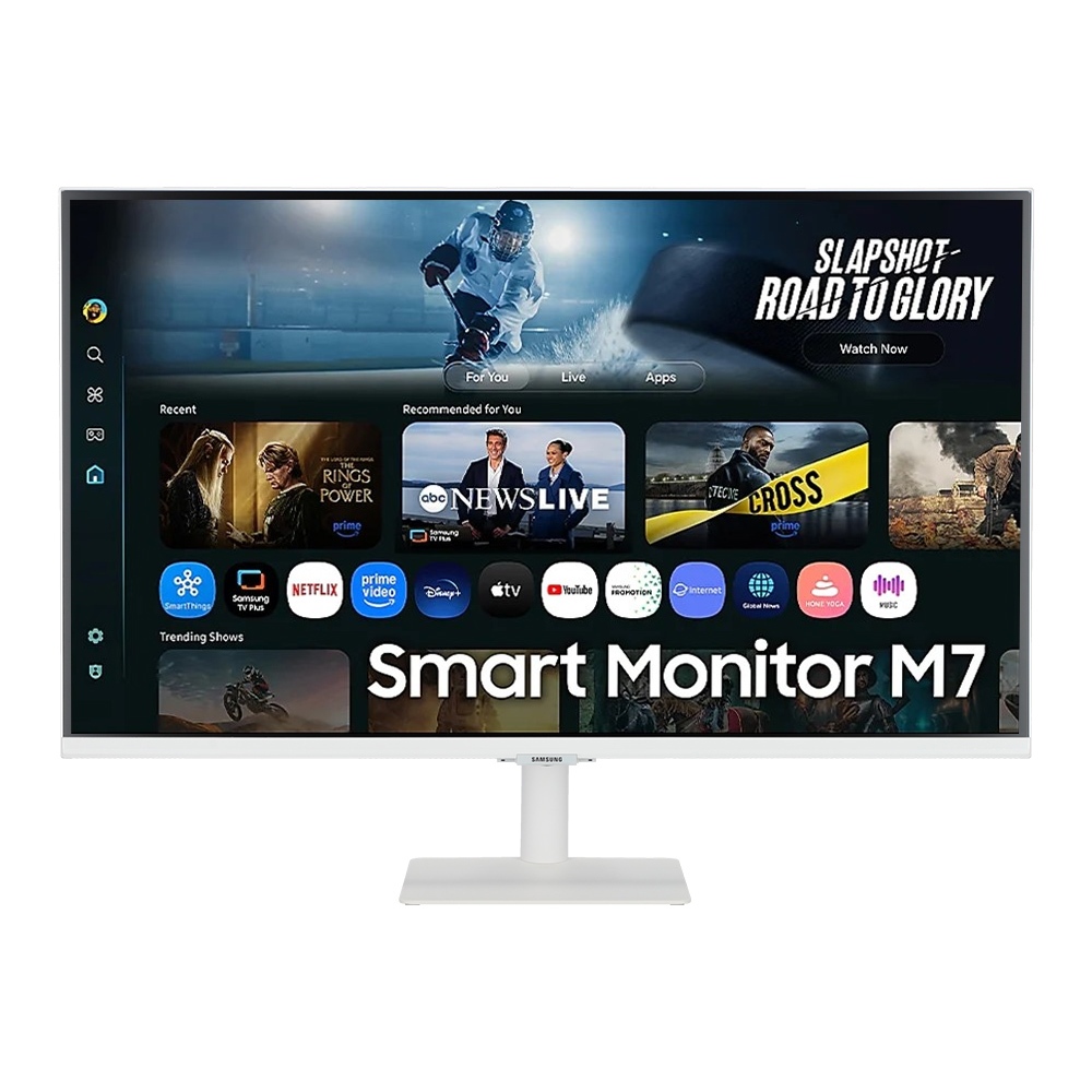 Monitor (จอมอนิเตอร์) Samsung Smart Monitor M7 M70F LS32FM701UEXXT - 32 Inch VA 4K 60Hz USB-C