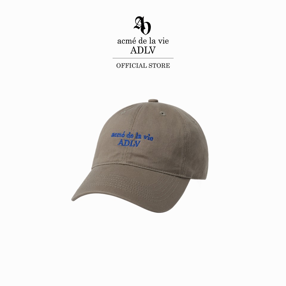 ADLV [acme de la vie] หมวก รุ่น Bio Basic Logo Ball Cap Grey (50124SBOCAU_S6GYXX)
