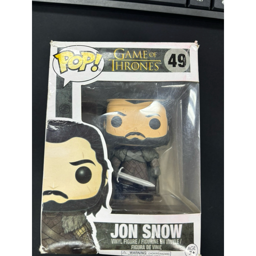 	Funko POP! Game of Thrones Jon Snow #49 ของแท้ มือสอง สภาพมีกล่อง