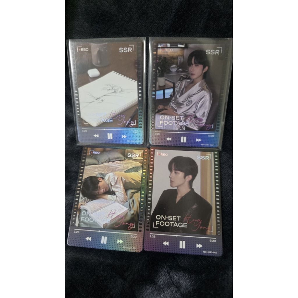 การ์ดสุ่ม ABO Desire V.1 SSR #EliotHuang #Huangxing #QiuDingjie #KipukaQiu