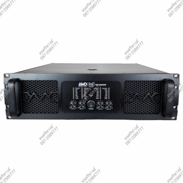 (คาปาฟ้า ) AMD MARTIN MX18000W 4 แชลแนล รูปหล่อ หม้อแปลงใหญ่ อะไหล่ข้างในดีเยี่ยม