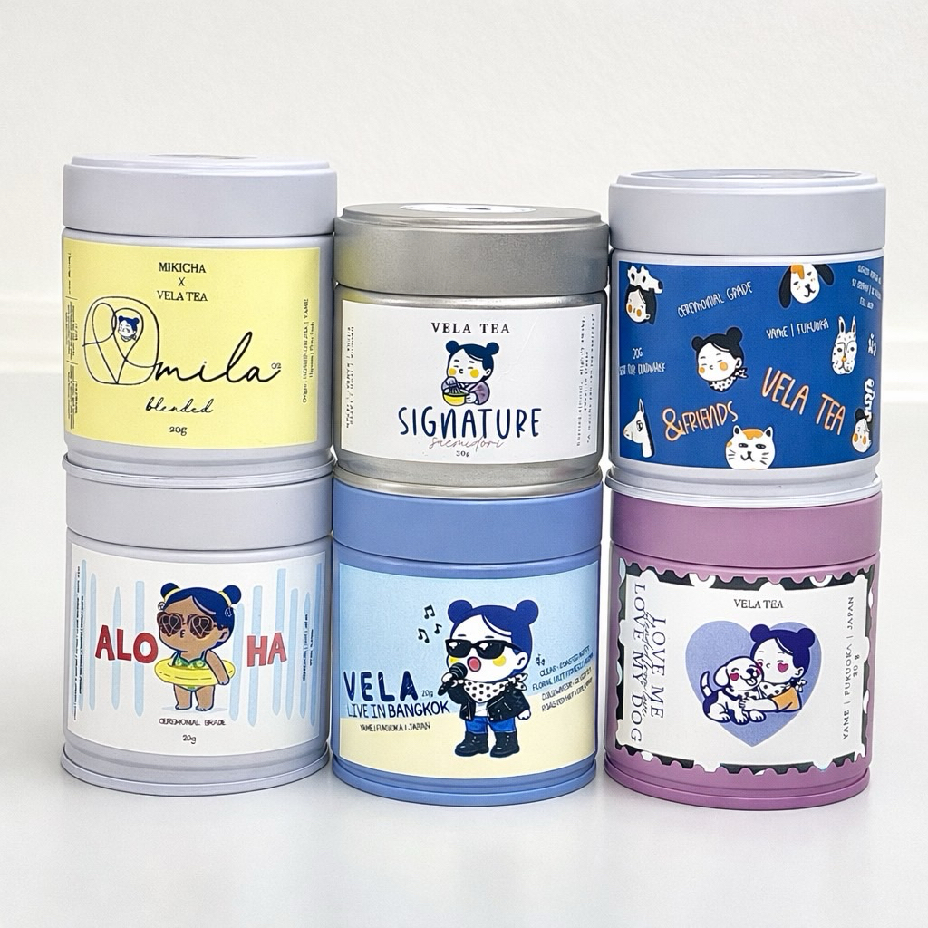 (พร้อมส่ง) Vela Tea 🥜- signature, milla02, valentine, friend, bkk, aloha