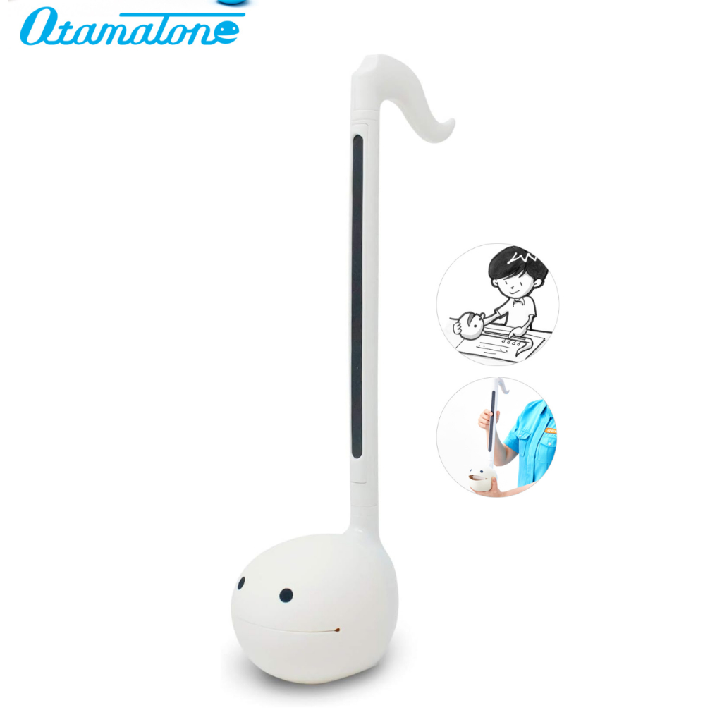 โอตามาโทน Otamatone White เครื่องดนตรีอิเล็กทรอนิกส์ รูปโน้ต Maywa Denki ของแท้