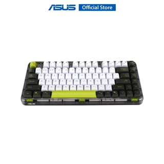 ASUS Jelly75 Keyboard KD201 คีย์บอร์ดไร้สาย ดีไซน์กะทัดรัด ลดเสียงและแรงสั่น (TH-EN)